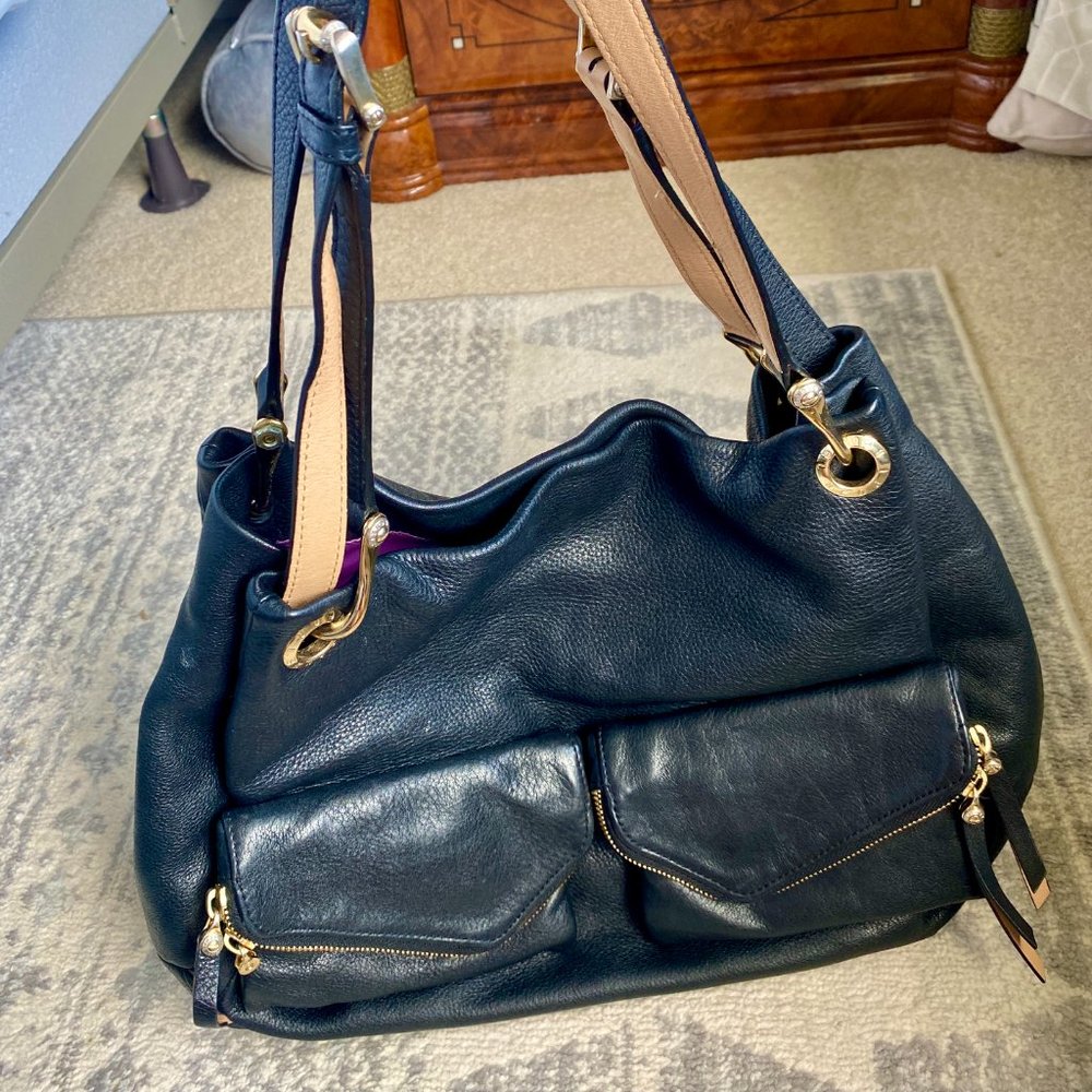 Henri Bendel Supple Black Leather Bag - Picture 10 of 15